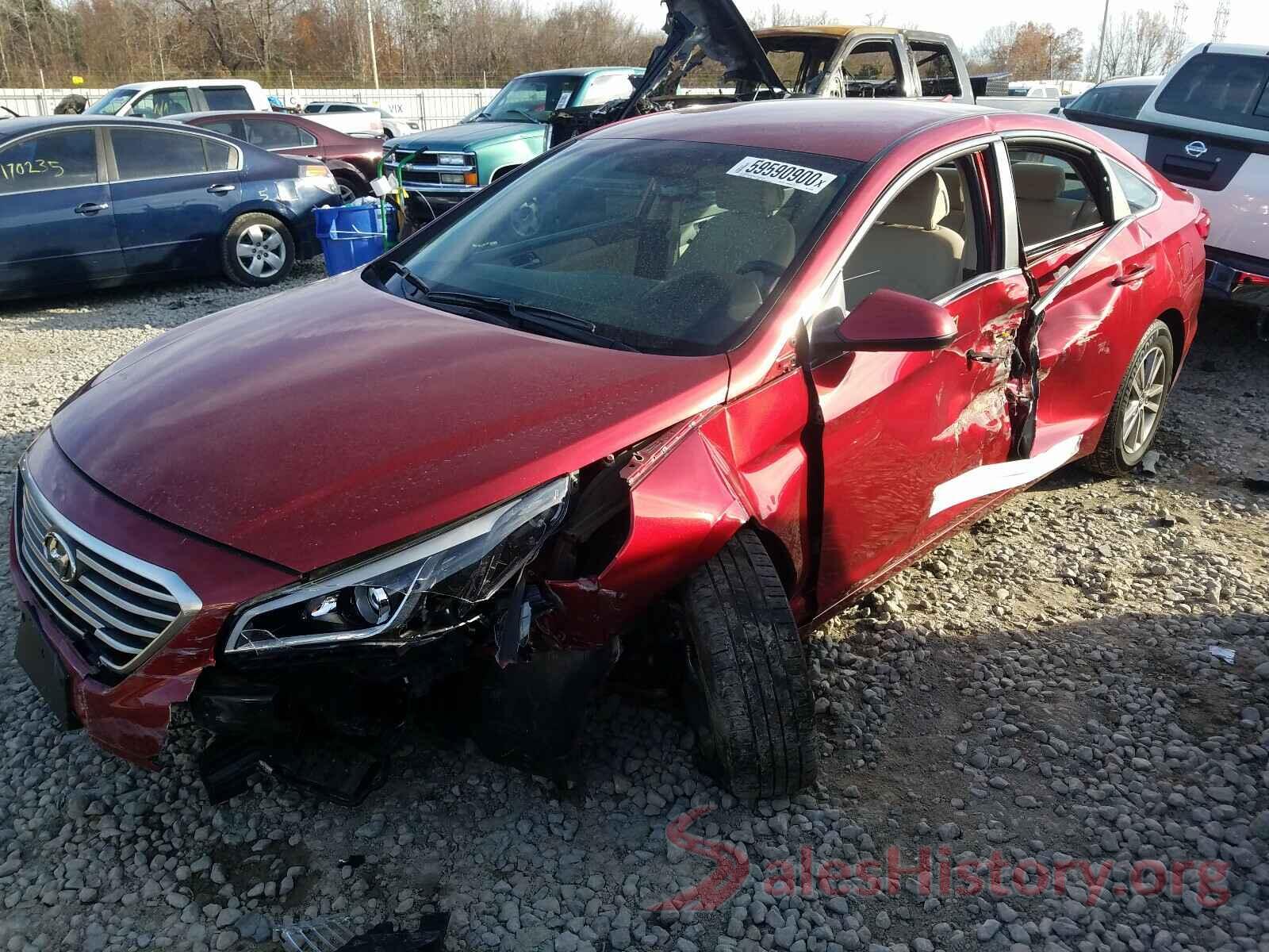 5NPE24AF9GH260758 2016 HYUNDAI SONATA