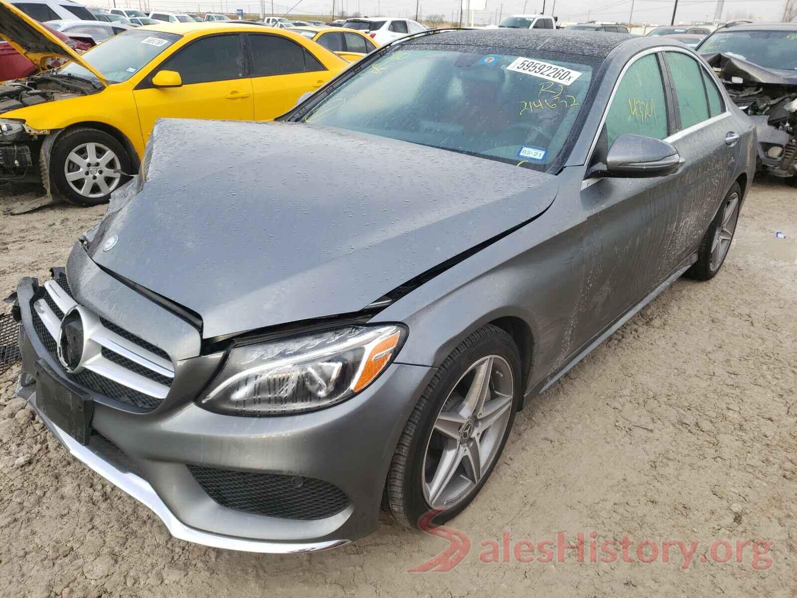 55SWF4JB4HU214632 2017 MERCEDES-BENZ C CLASS