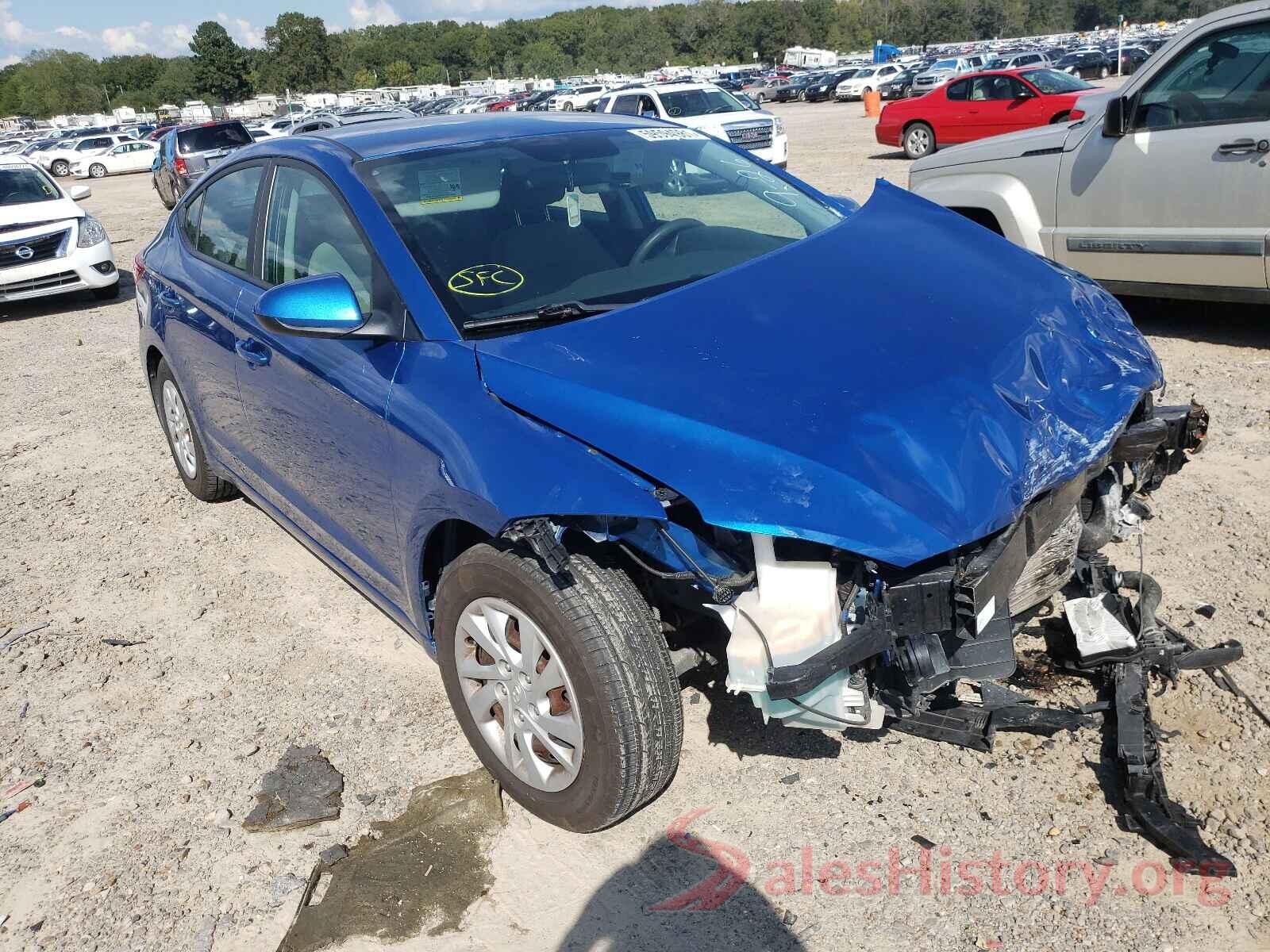 5NPD74LF9HH179318 2017 HYUNDAI ELANTRA