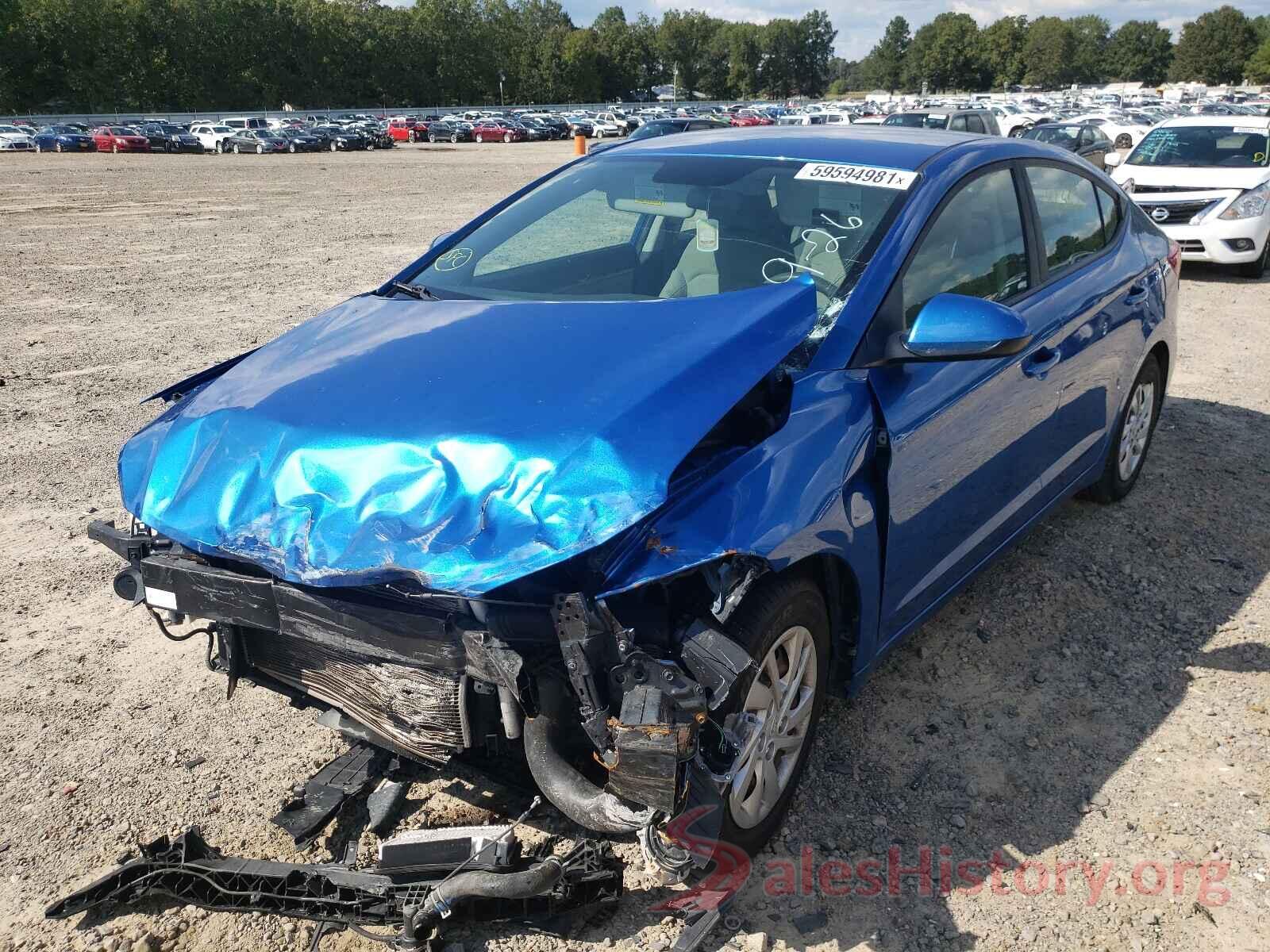 5NPD74LF9HH179318 2017 HYUNDAI ELANTRA