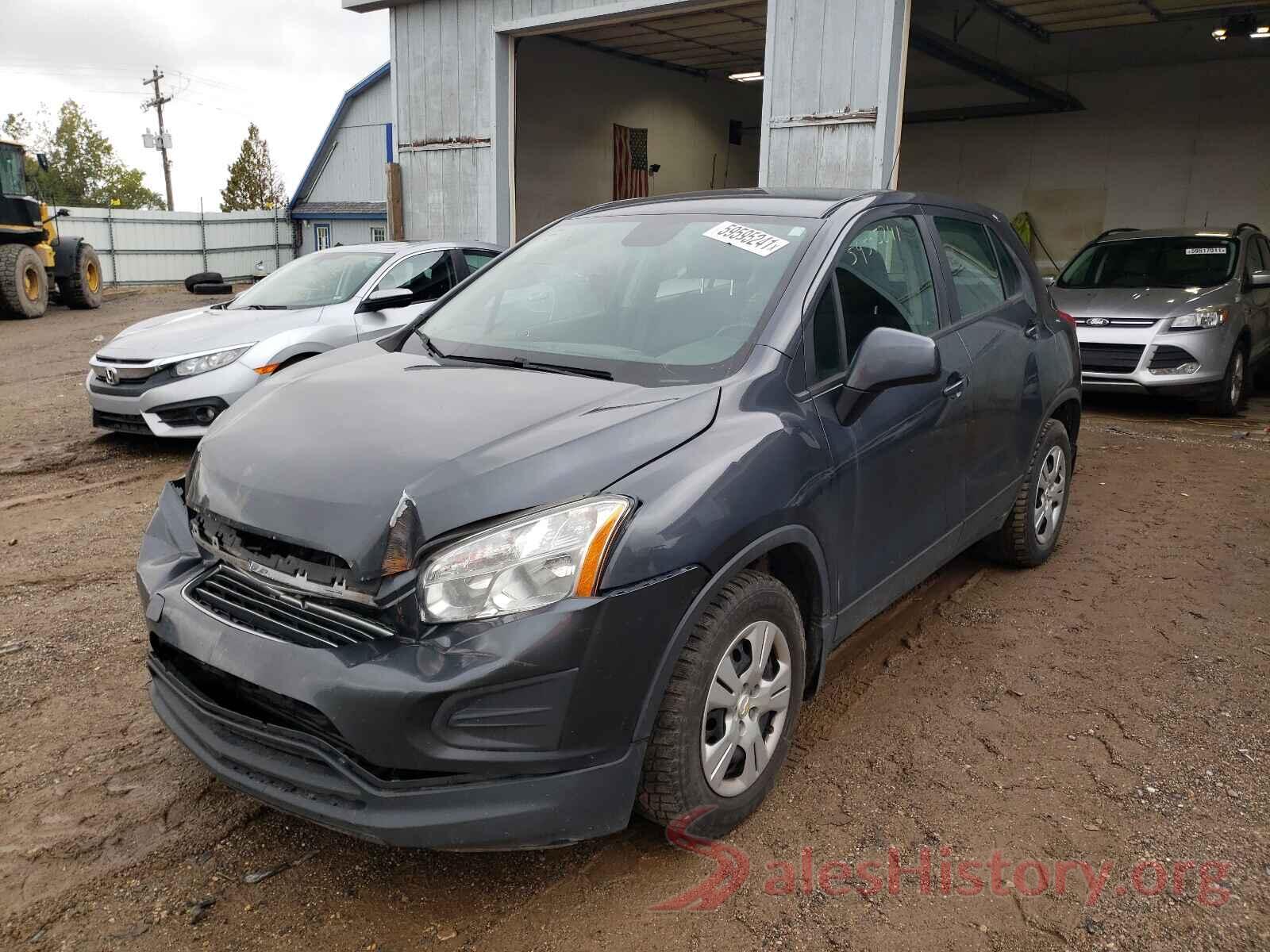 3GNCJKSB8GL218938 2016 CHEVROLET TRAX