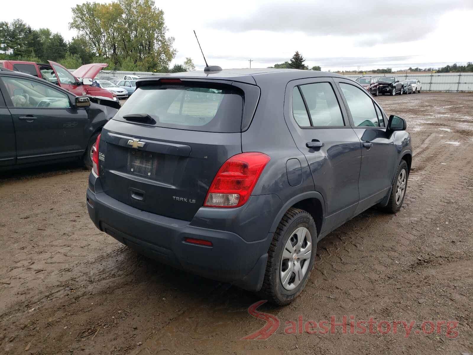 3GNCJKSB8GL218938 2016 CHEVROLET TRAX