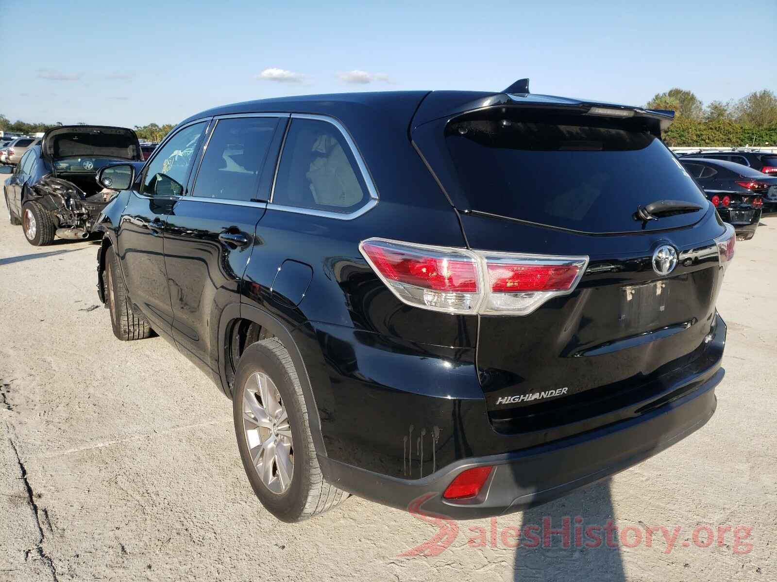 5TDZKRFH0GS127194 2016 TOYOTA HIGHLANDER