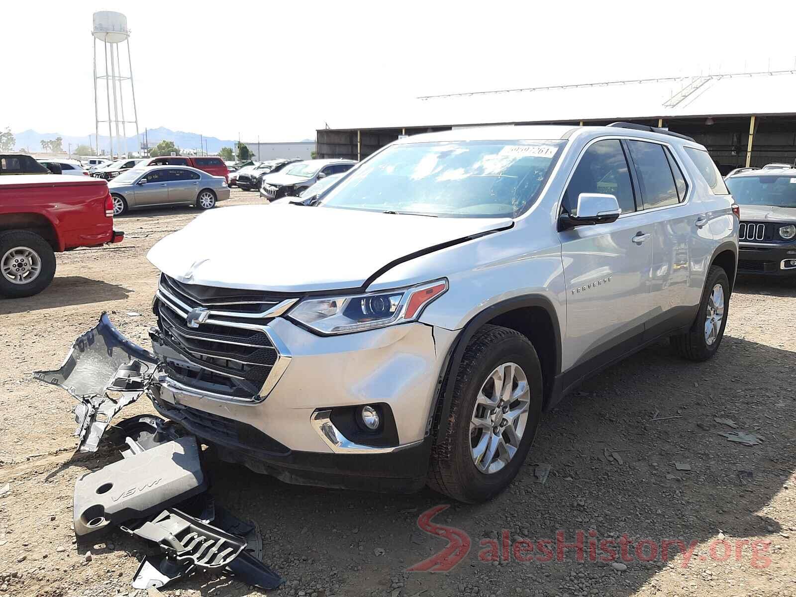 1GNERGKW1KJ267125 2019 CHEVROLET TRAVERSE