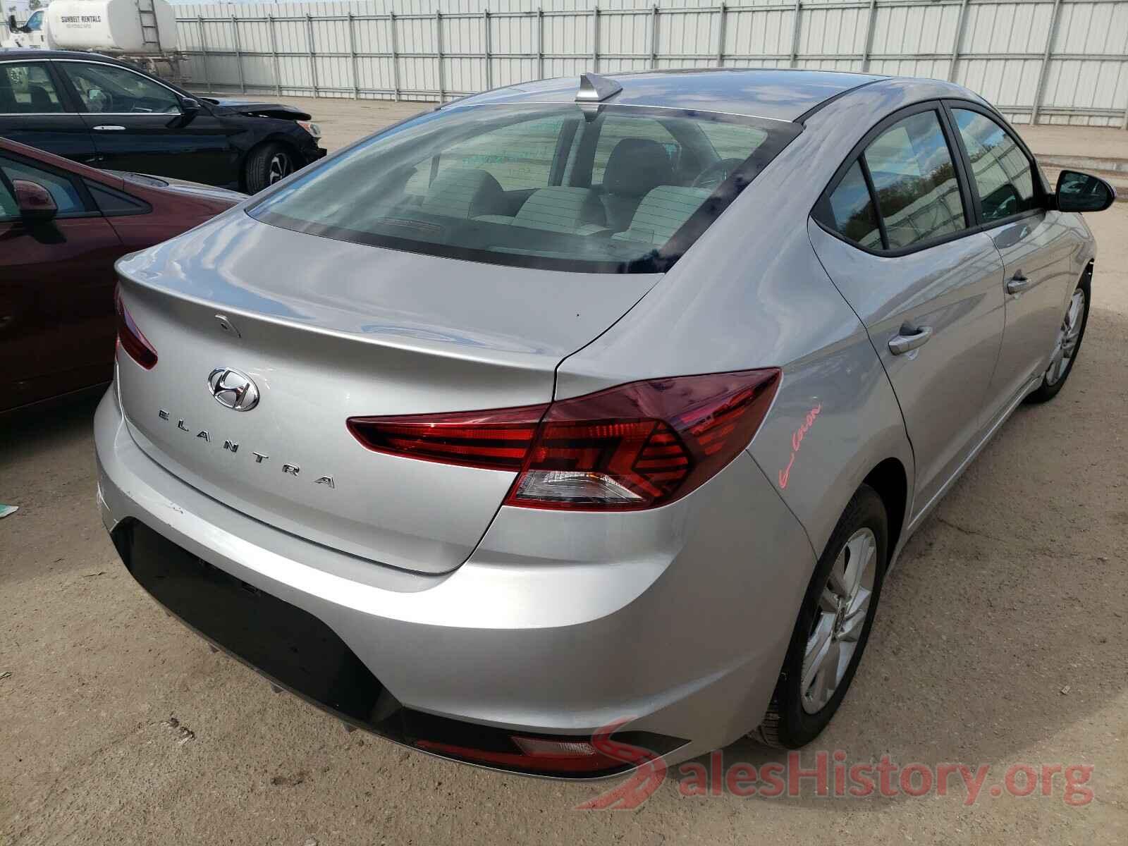 5NPD84LF3LH593345 2020 HYUNDAI ELANTRA