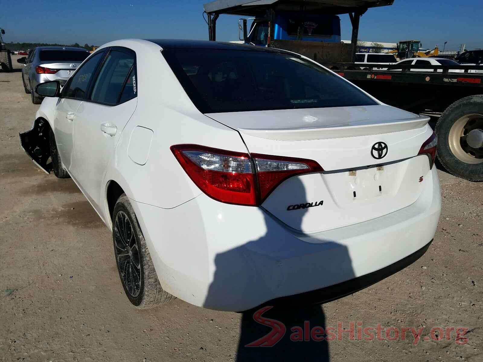 5YFBURHE5GP511138 2016 TOYOTA COROLLA