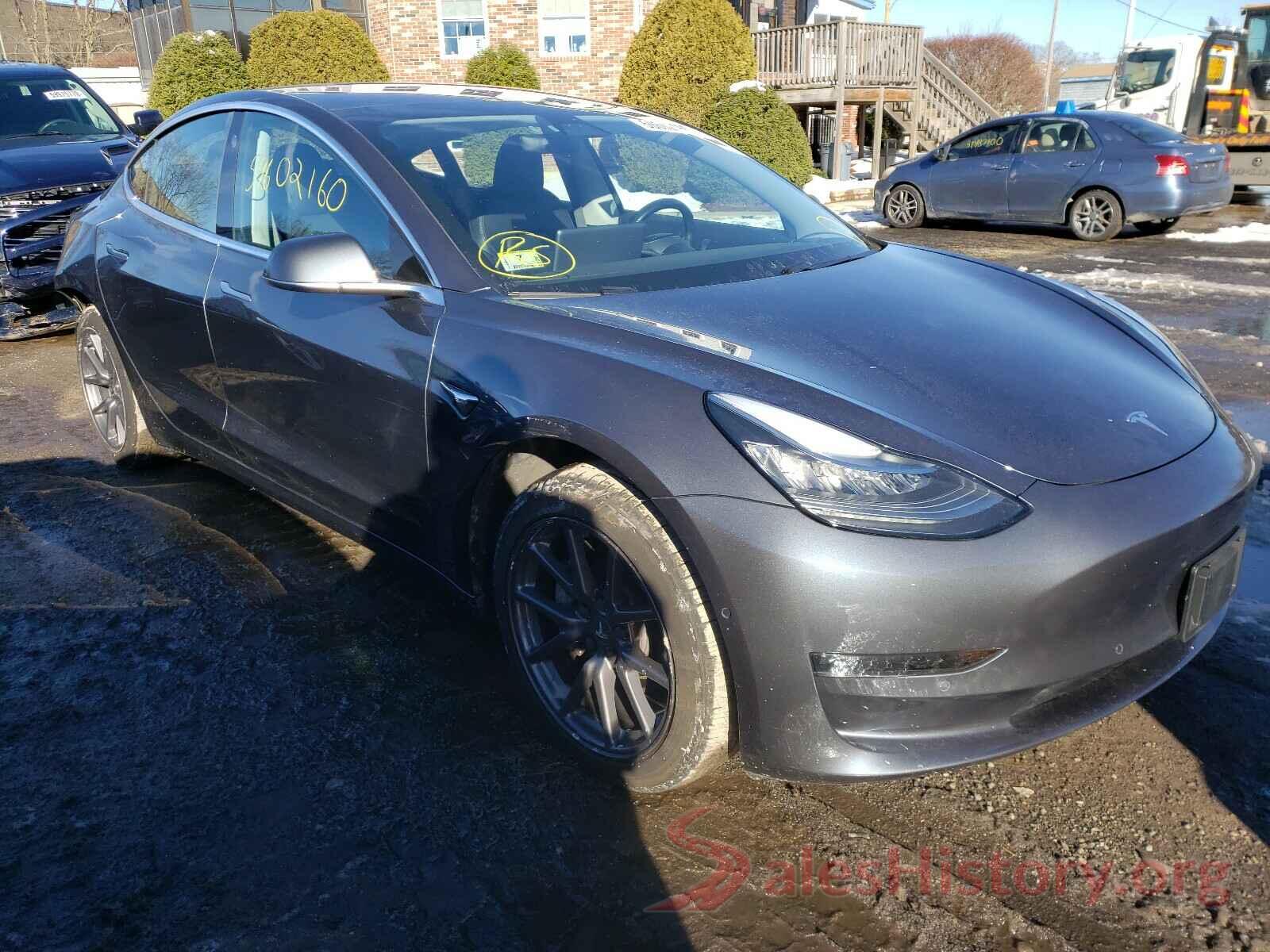 5YJ3E1EA6JF037143 2018 TESLA MODEL 3