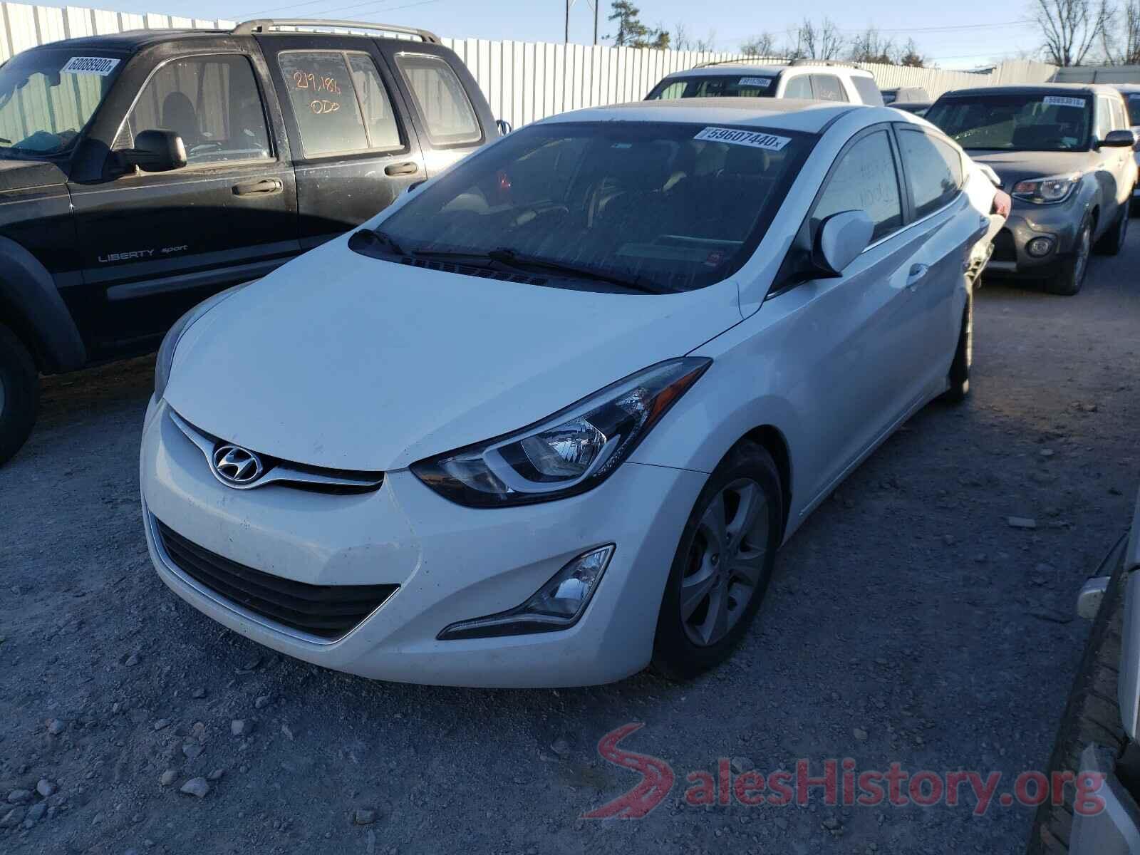 5NPDH4AEXGH745976 2016 HYUNDAI ELANTRA