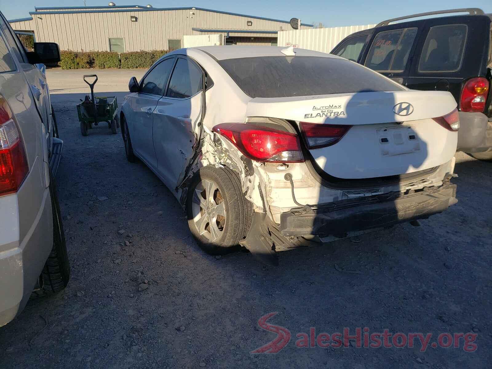 5NPDH4AEXGH745976 2016 HYUNDAI ELANTRA