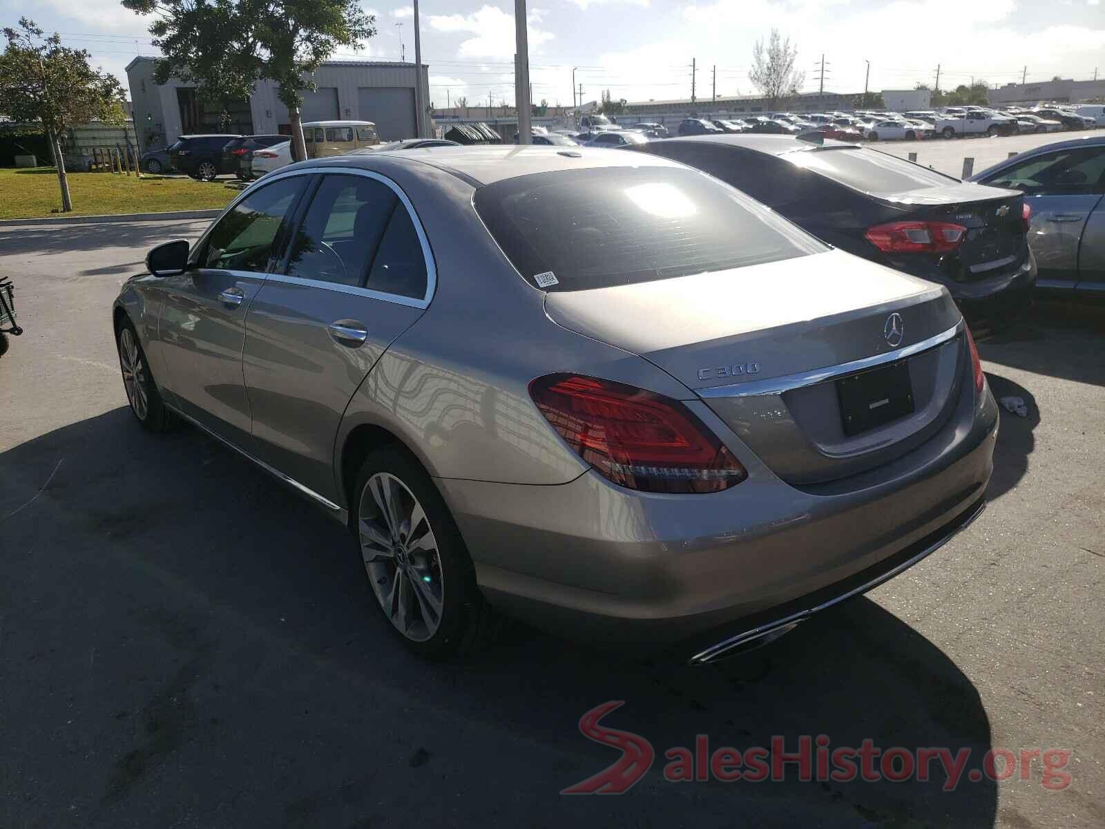 55SWF8DB2KU315839 2019 MERCEDES-BENZ C CLASS