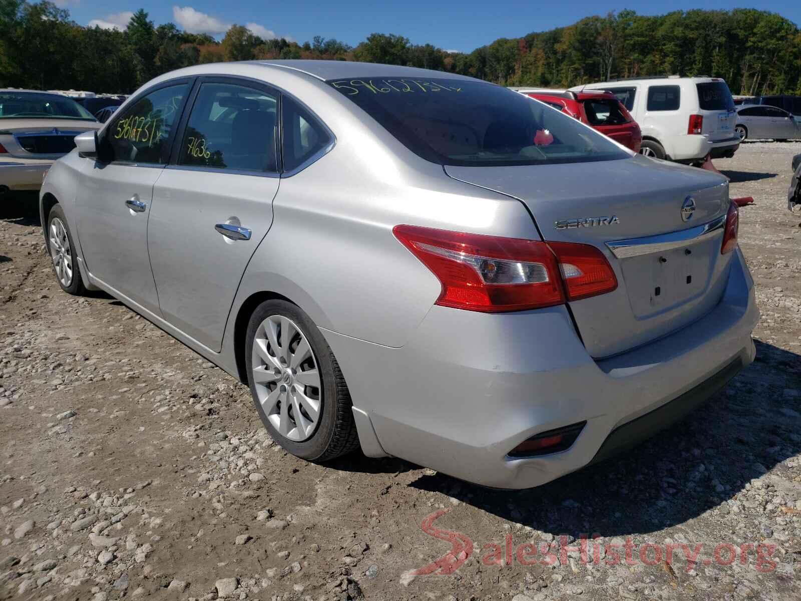 3N1AB7AP2HY350687 2017 NISSAN SENTRA