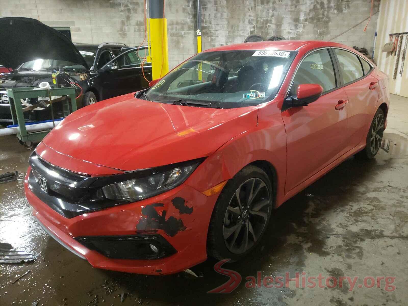 2HGFC2F87KH551942 2019 HONDA CIVIC