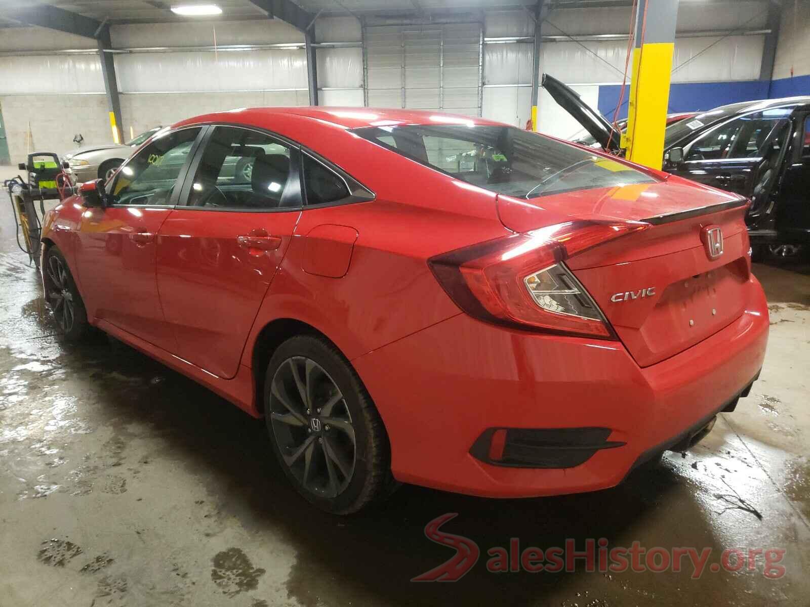 2HGFC2F87KH551942 2019 HONDA CIVIC