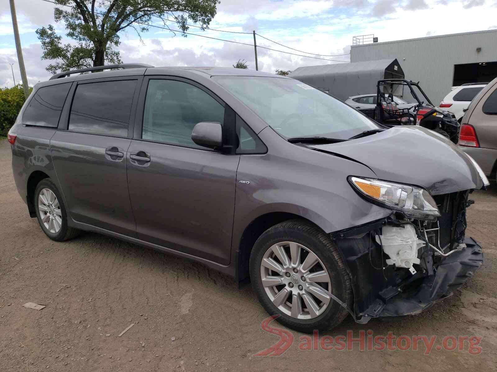 5TDJZ3DC6JS201562 2018 TOYOTA SIENNA