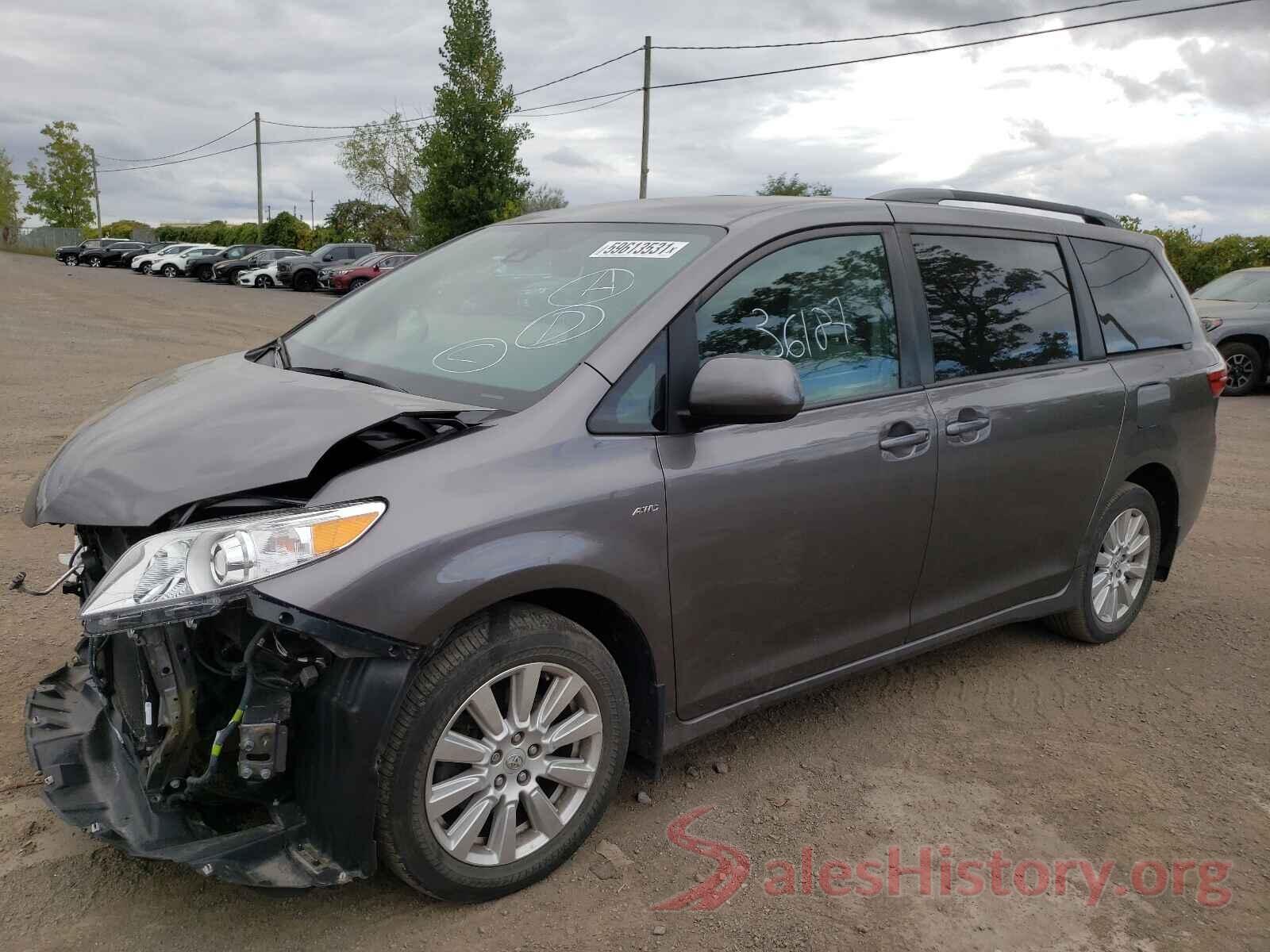 5TDJZ3DC6JS201562 2018 TOYOTA SIENNA