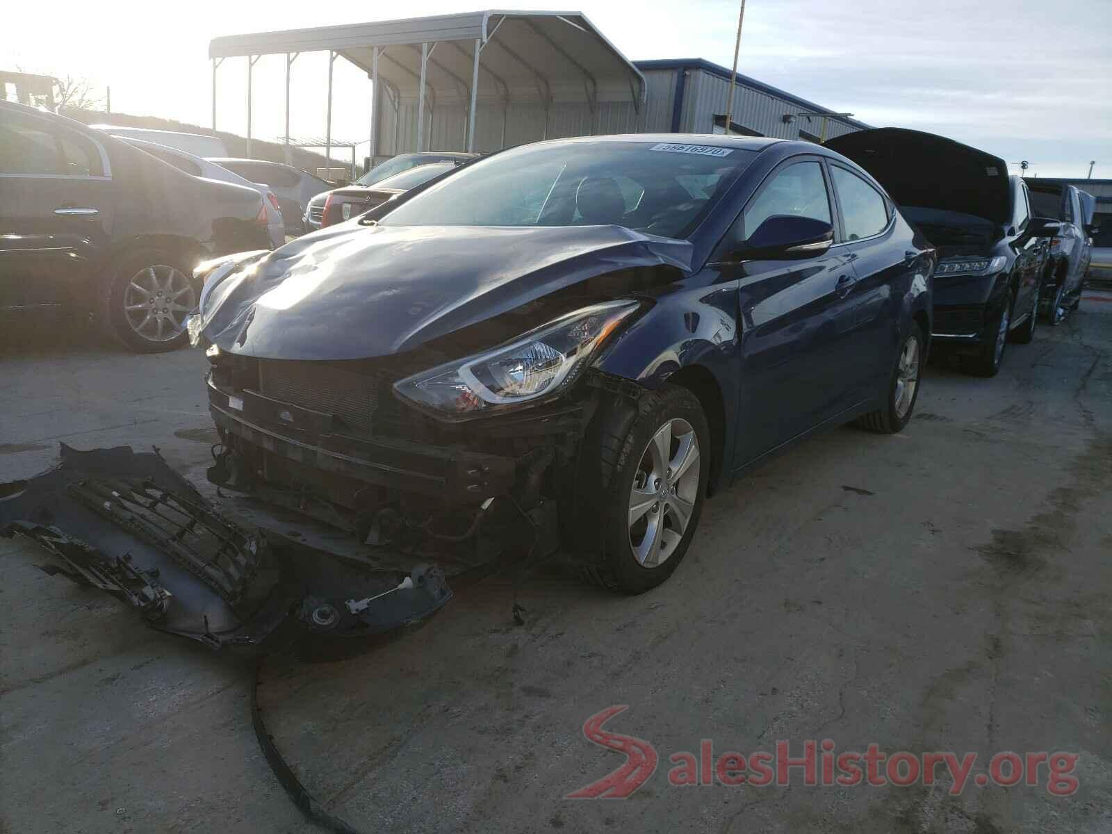 5NPDH4AE9GH686452 2016 HYUNDAI ELANTRA