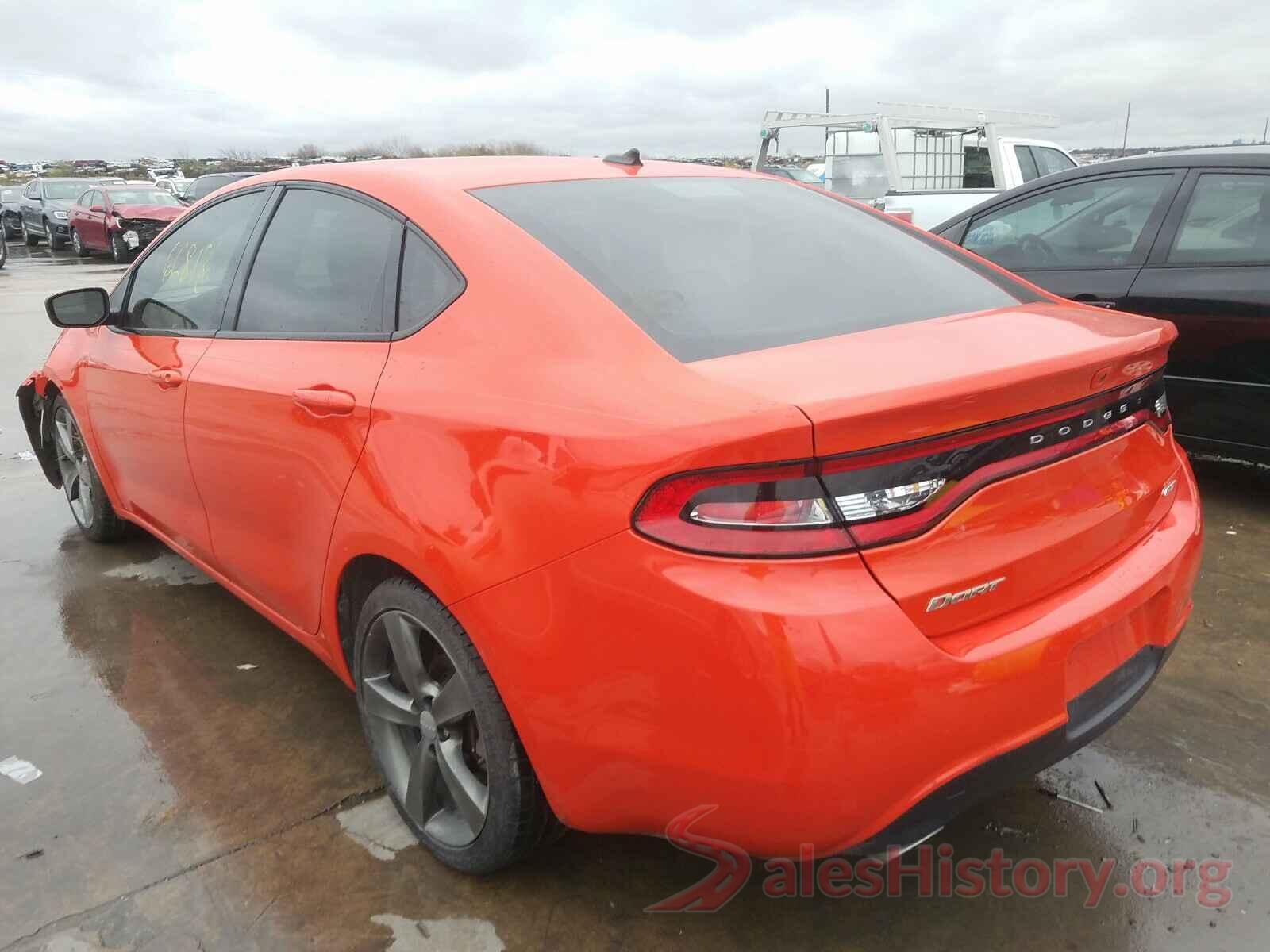 1C3CDFEB5GD645328 2016 DODGE DART