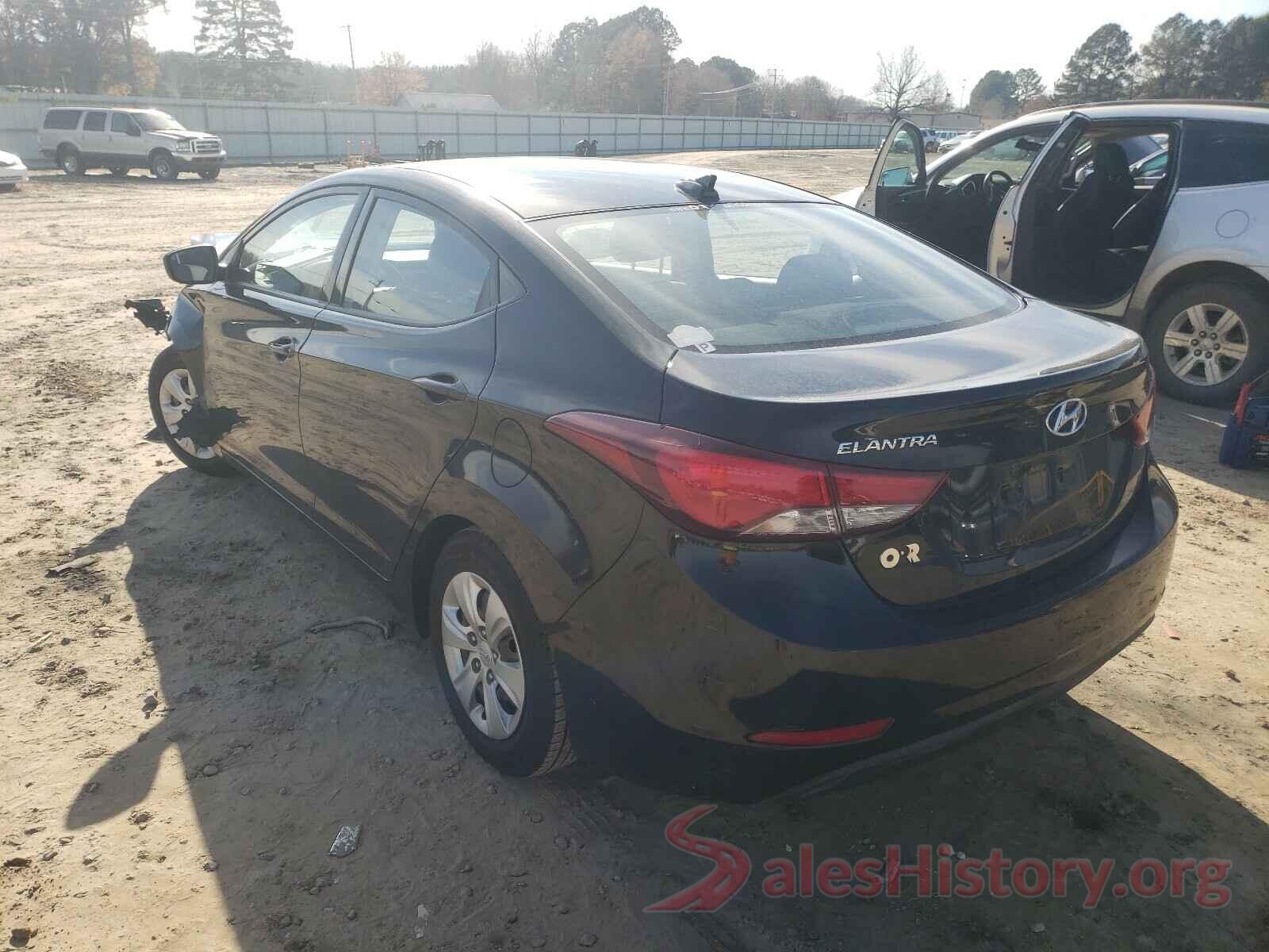 KMHDH4AE6GU635136 2016 HYUNDAI ELANTRA