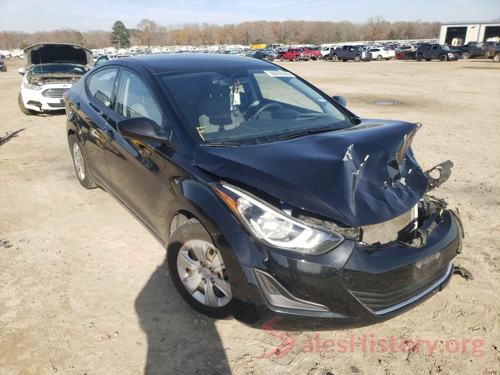 KMHDH4AE6GU635136 2016 HYUNDAI ELANTRA