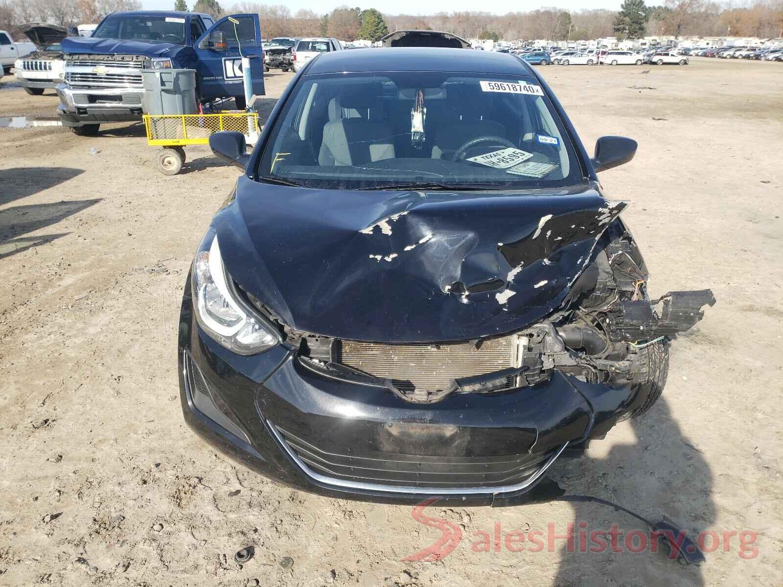 KMHDH4AE6GU635136 2016 HYUNDAI ELANTRA