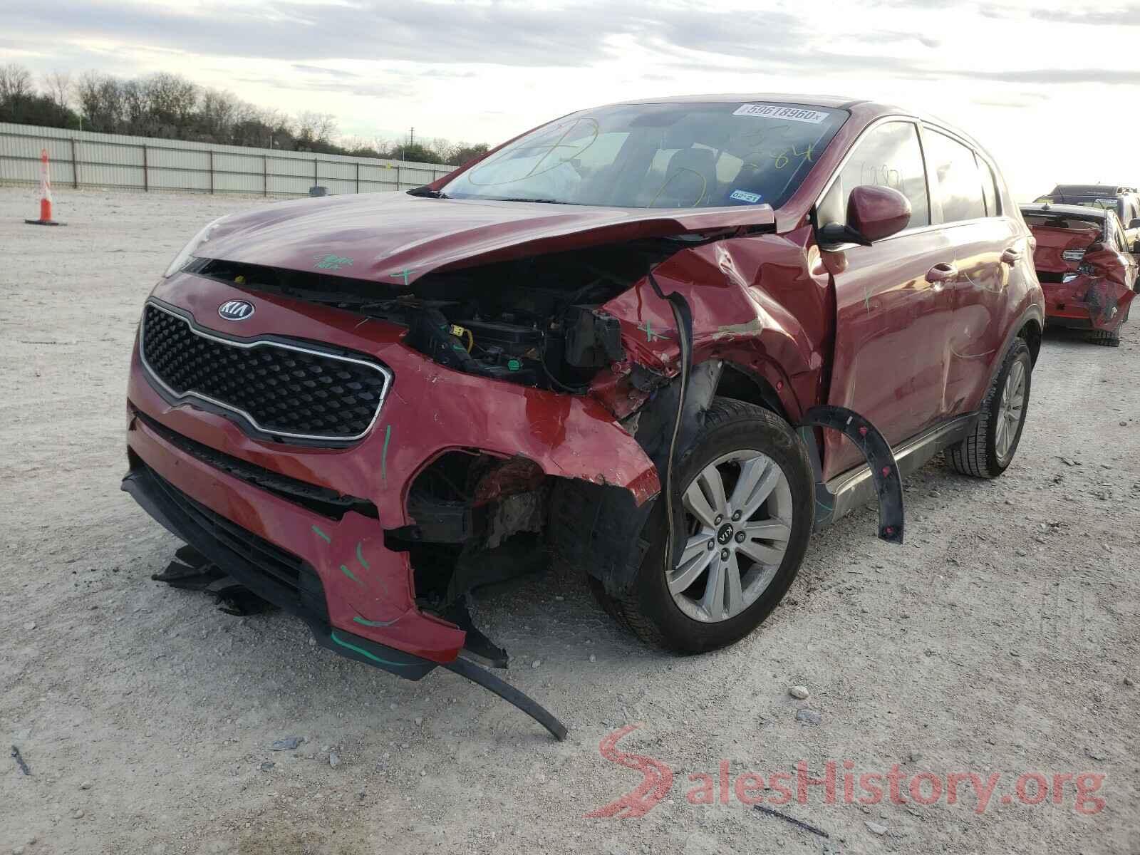 KNDPM3AC7H7187284 2017 KIA SPORTAGE