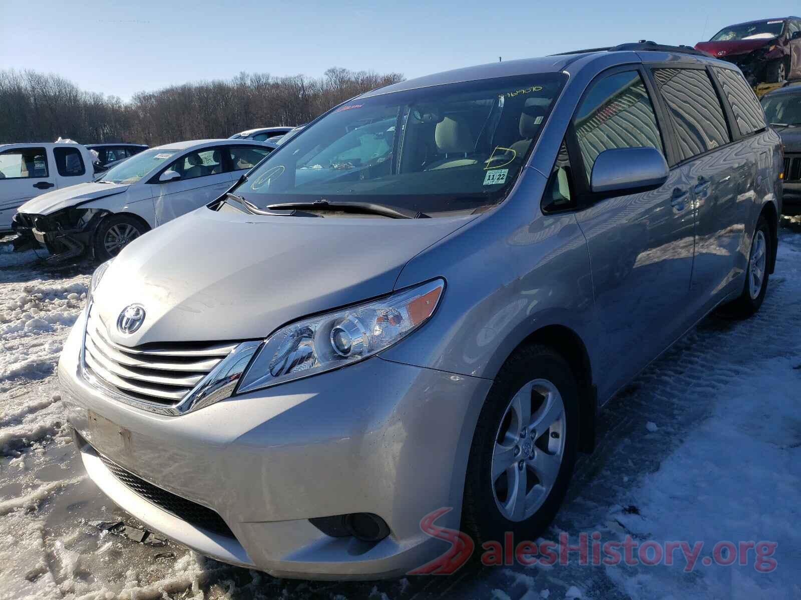 5TDKZ3DC5HS898589 2019 TOYOTA SIENNA