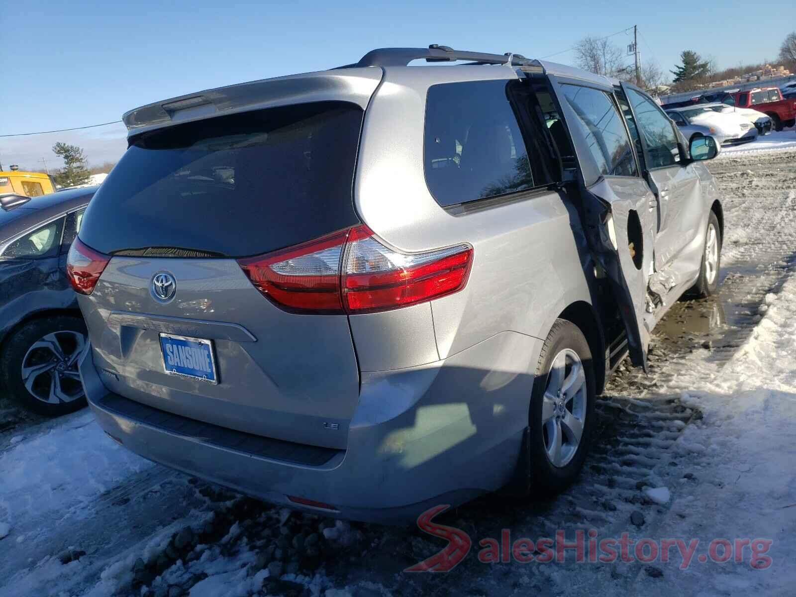 5TDKZ3DC5HS898589 2019 TOYOTA SIENNA