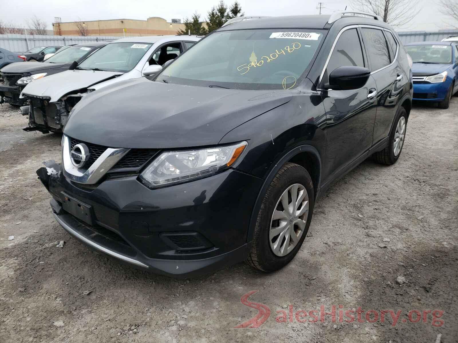 5N1AT2MT7GC757574 2016 NISSAN ROGUE