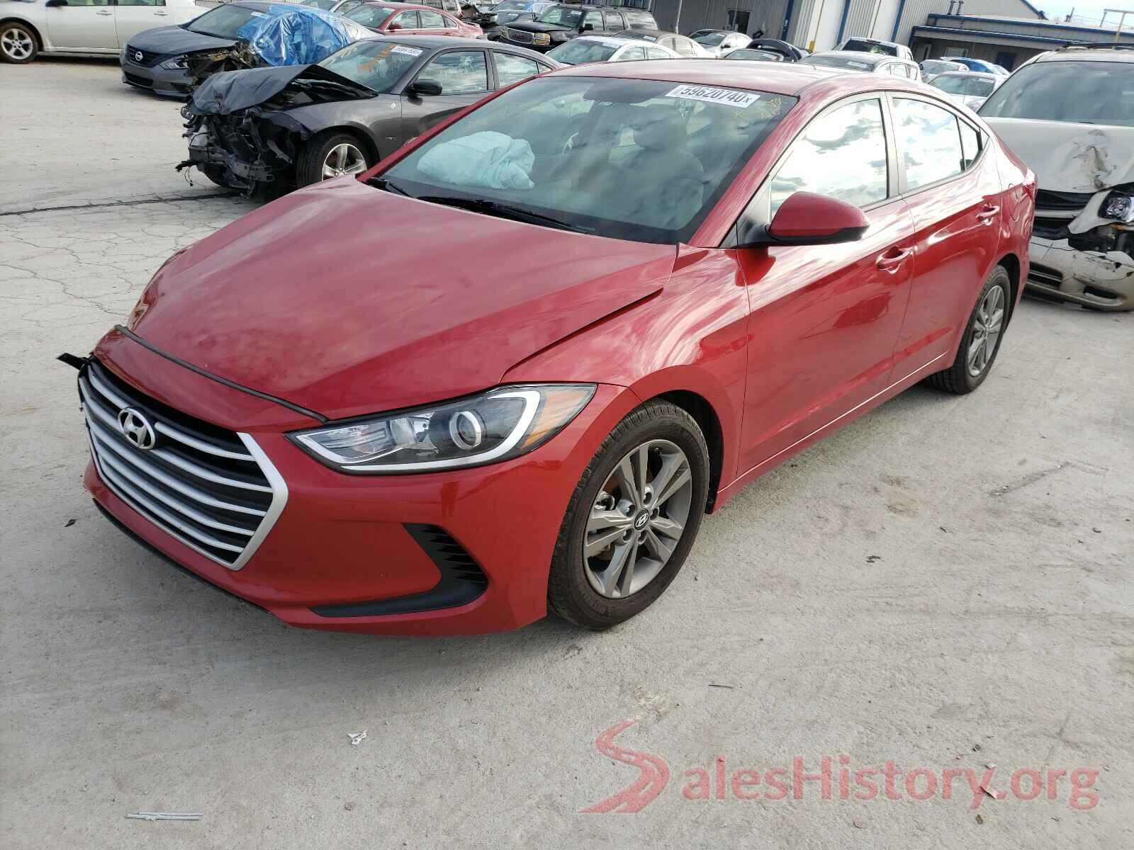 5NPD84LF7JH376278 2018 HYUNDAI ELANTRA