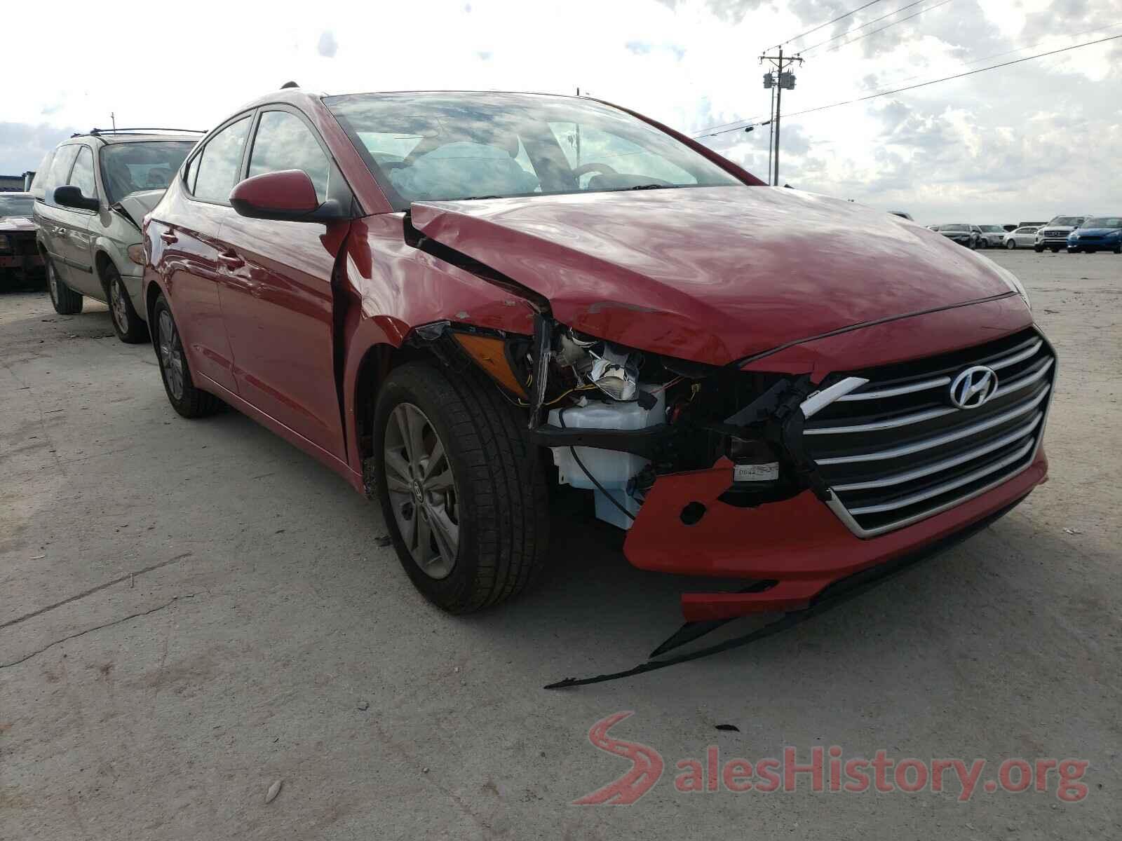 5NPD84LF7JH376278 2018 HYUNDAI ELANTRA