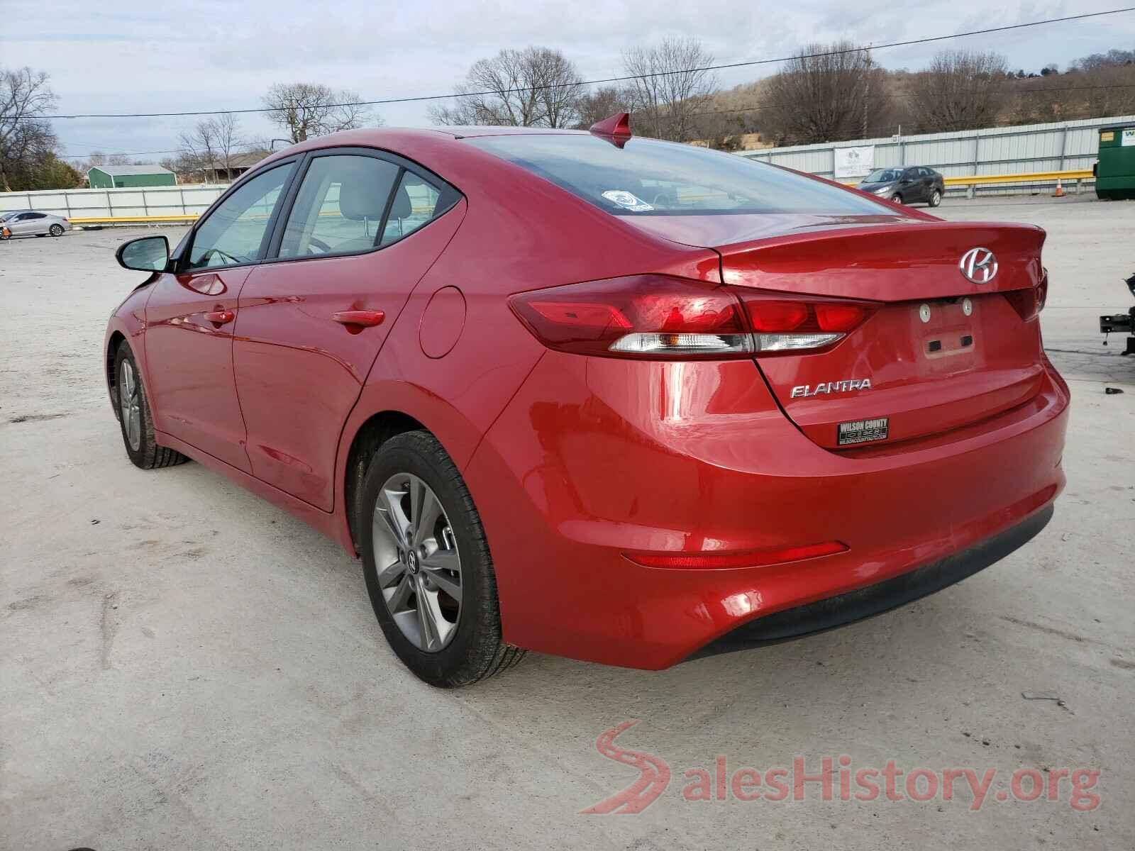 5NPD84LF7JH376278 2018 HYUNDAI ELANTRA