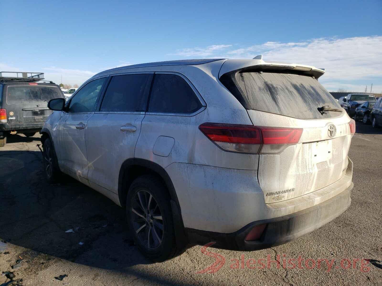 5TDJZRFH7JS539578 2018 TOYOTA HIGHLANDER