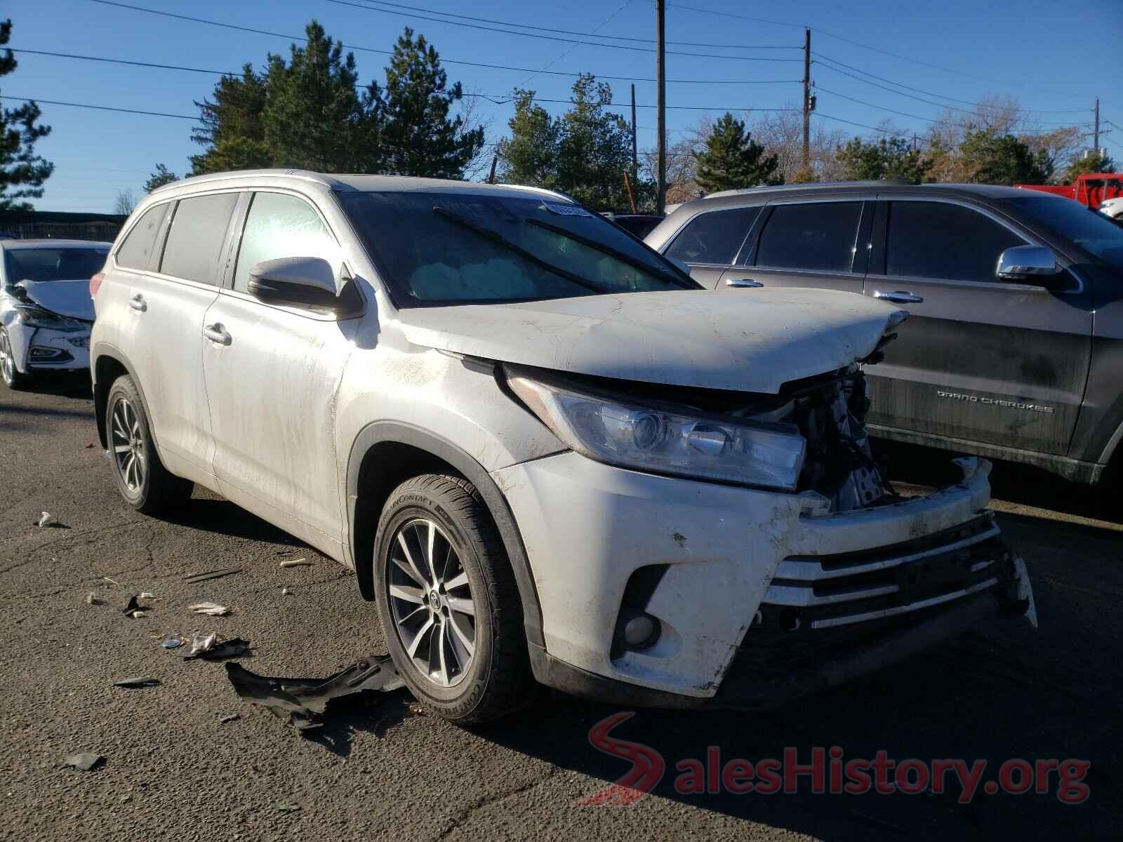 5TDJZRFH7JS539578 2018 TOYOTA HIGHLANDER