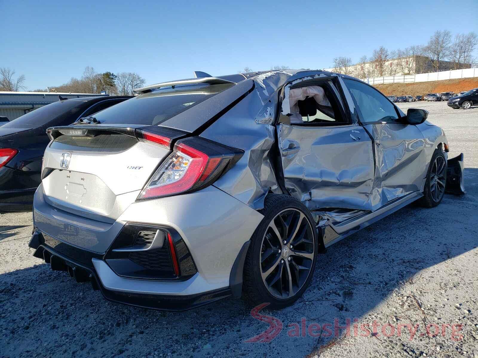 SHHFK7H4XLU216771 2020 HONDA CIVIC