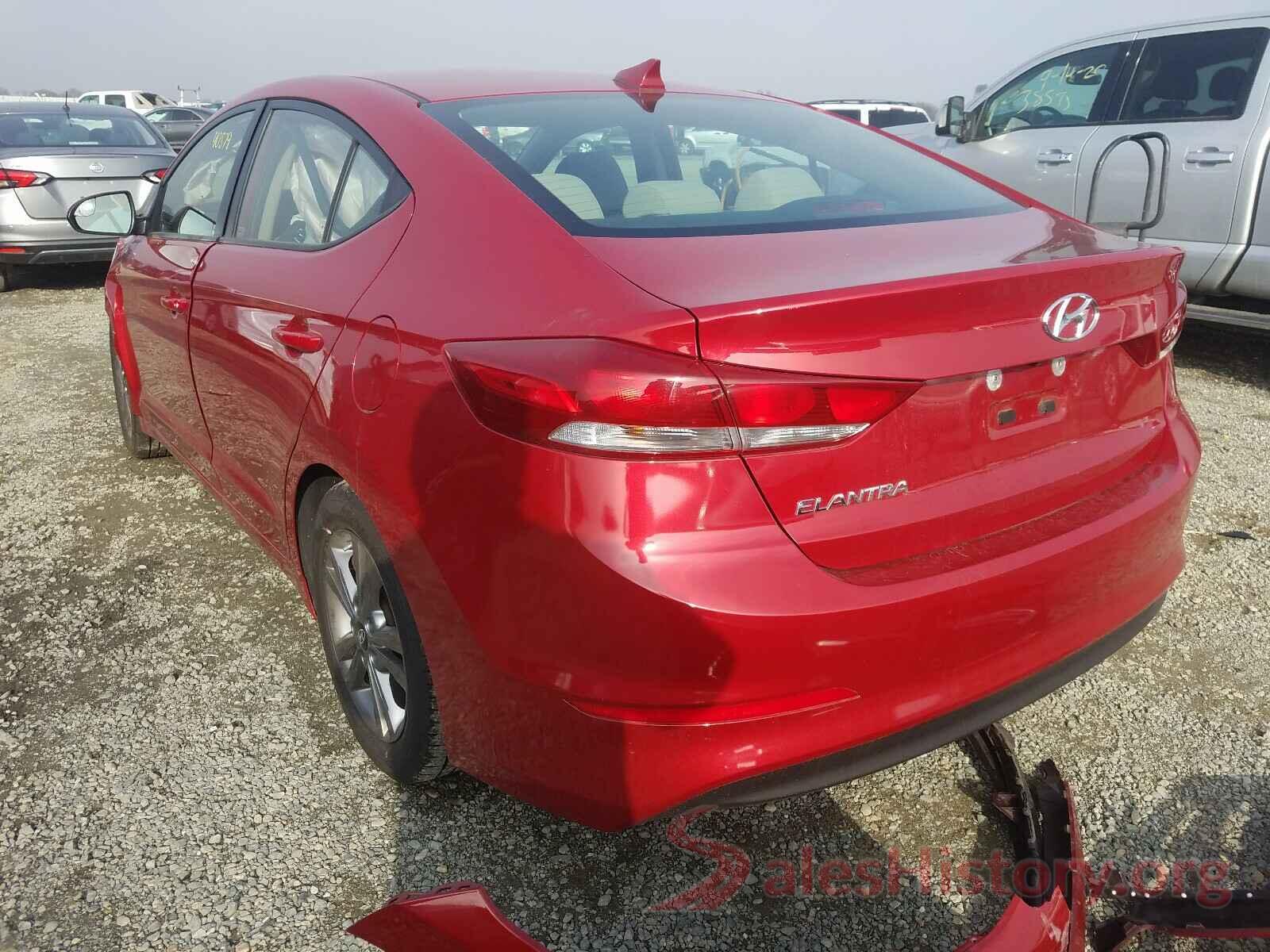 KMHD84LF3HU160472 2017 HYUNDAI ELANTRA