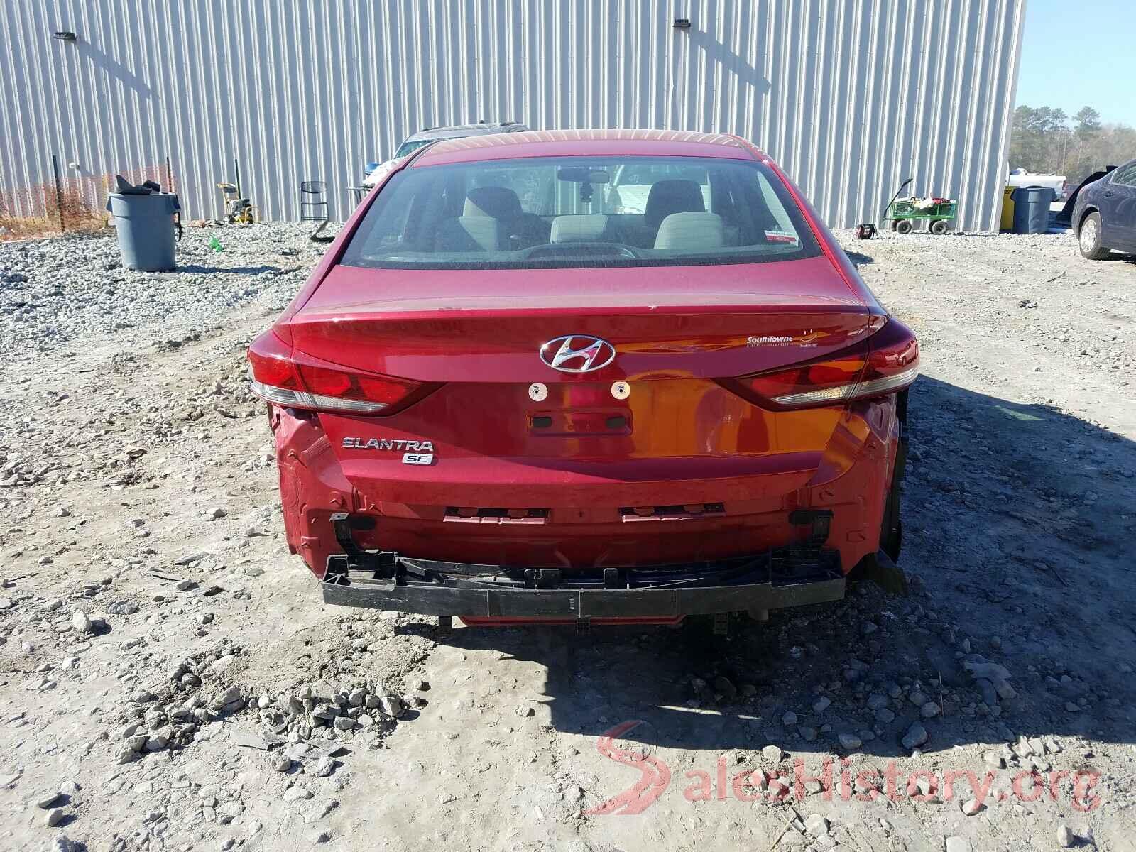 KMHD74LFXJU471907 2018 HYUNDAI ELANTRA