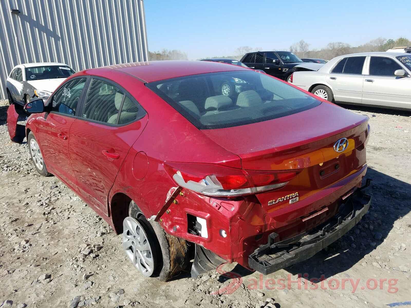 KMHD74LFXJU471907 2018 HYUNDAI ELANTRA