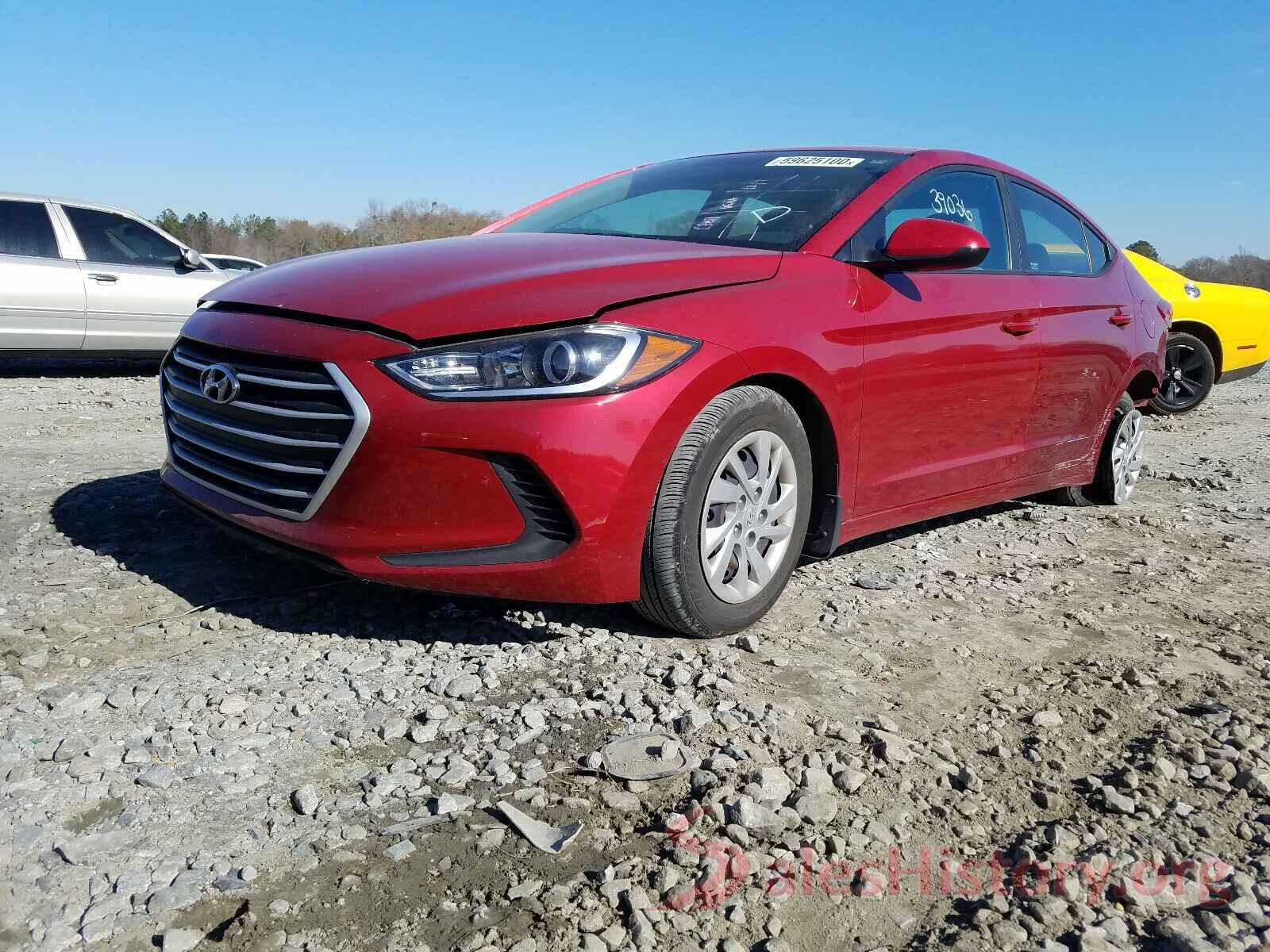 KMHD74LFXJU471907 2018 HYUNDAI ELANTRA