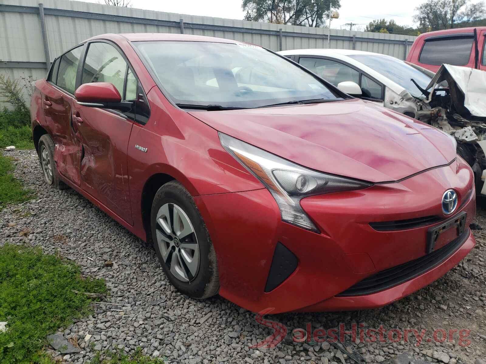 JTDKARFU0G3526643 2016 TOYOTA PRIUS