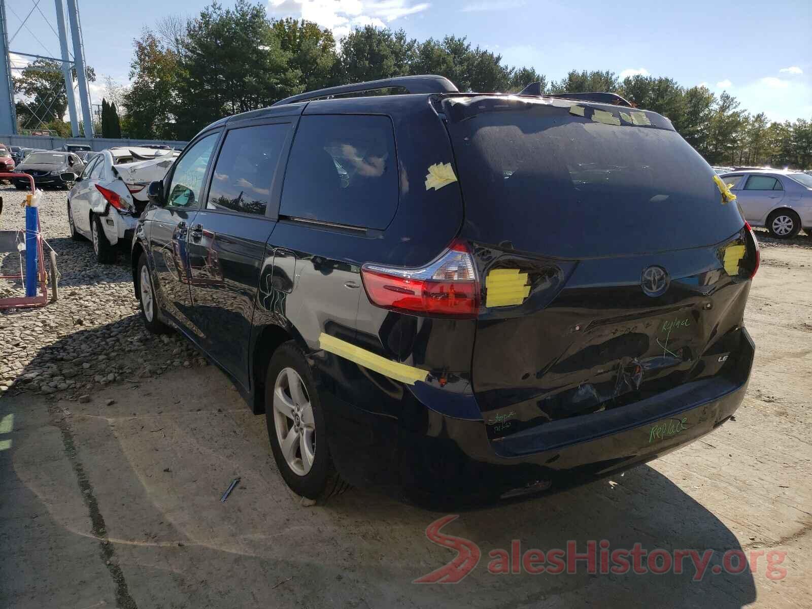 5TDKZ3DC0LS048202 2020 TOYOTA SIENNA