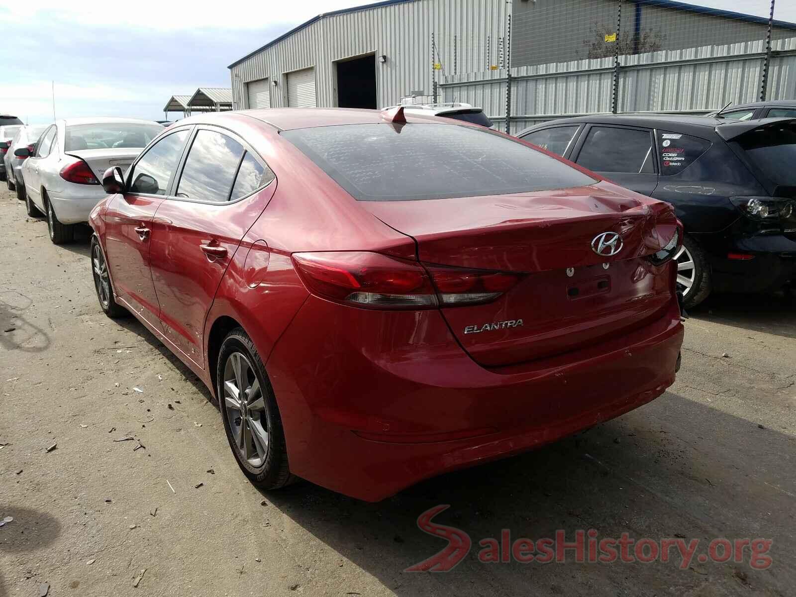 5NPD84LF1HH037834 2017 HYUNDAI ELANTRA