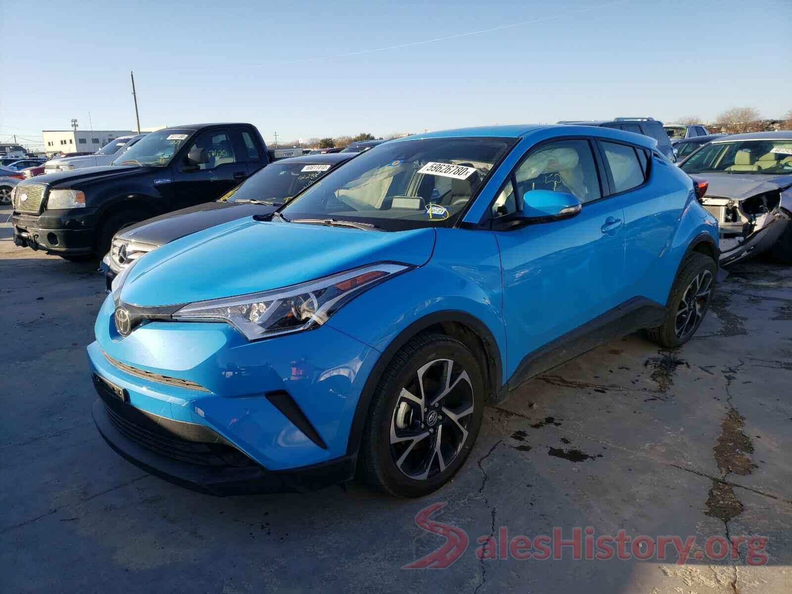 JTNKHMBXXK1061271 2019 TOYOTA C-HR