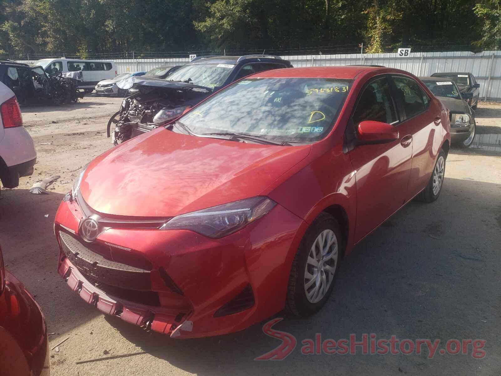 5YFBURHEXKP917019 2019 TOYOTA COROLLA