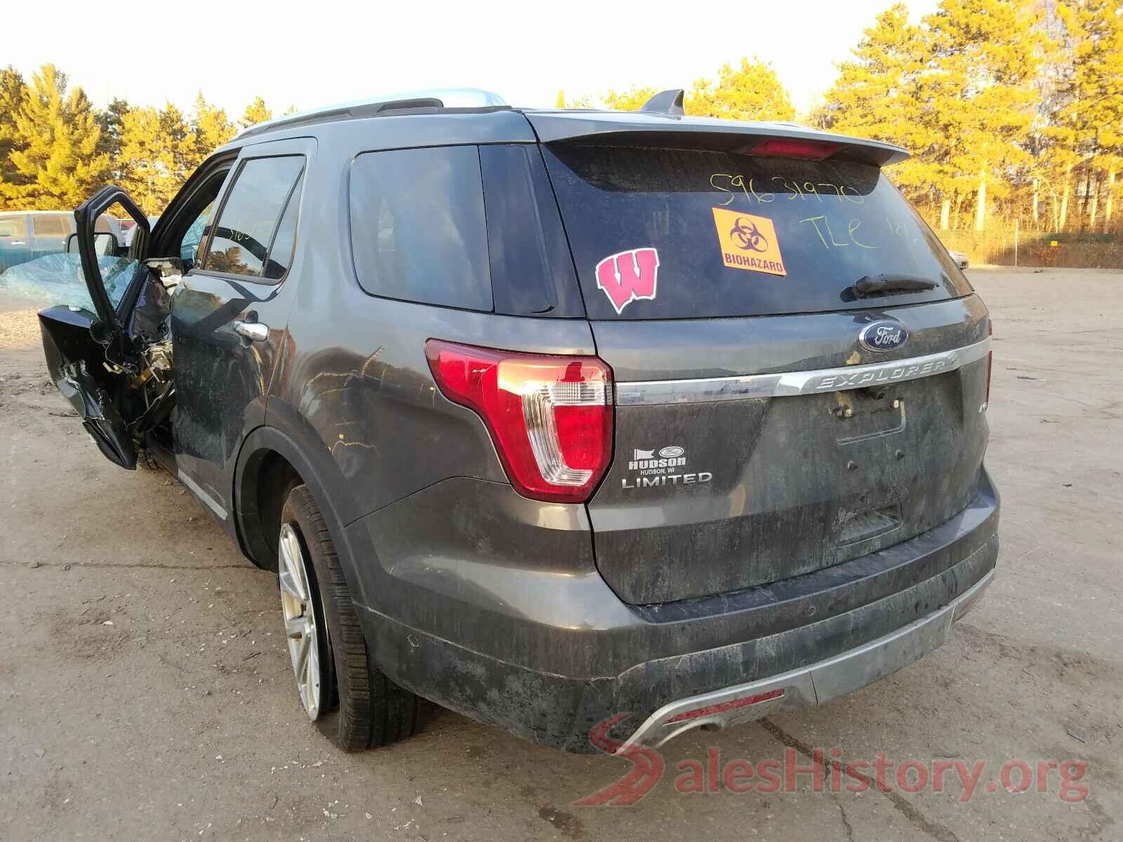 1FM5K8F83HGC76845 2017 FORD EXPLORER