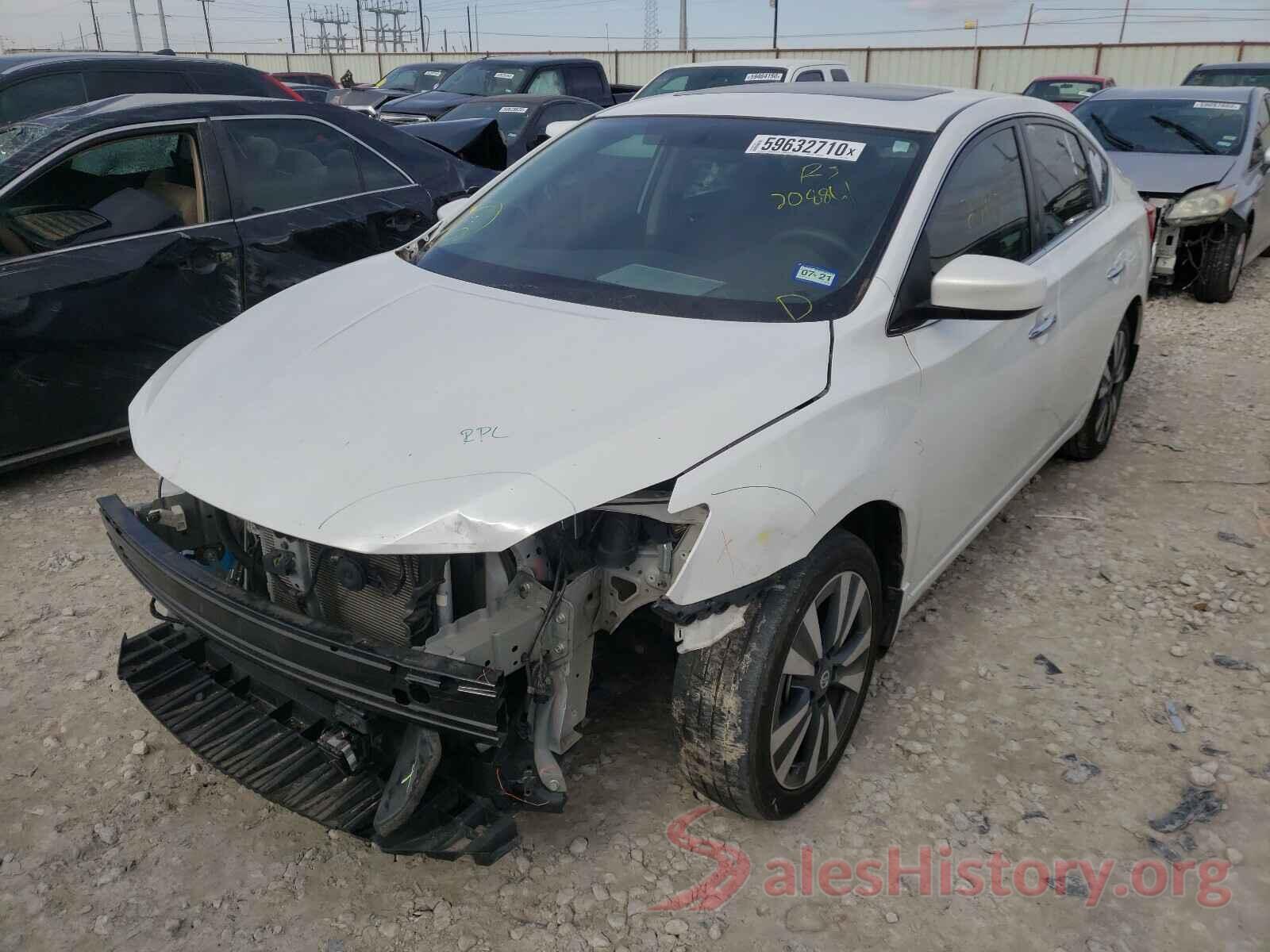 3N1AB7AP7KY208861 2019 NISSAN SENTRA