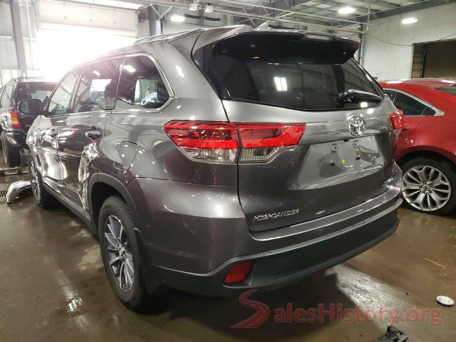 5TDJZRFH9KS609342 2019 TOYOTA HIGHLANDER