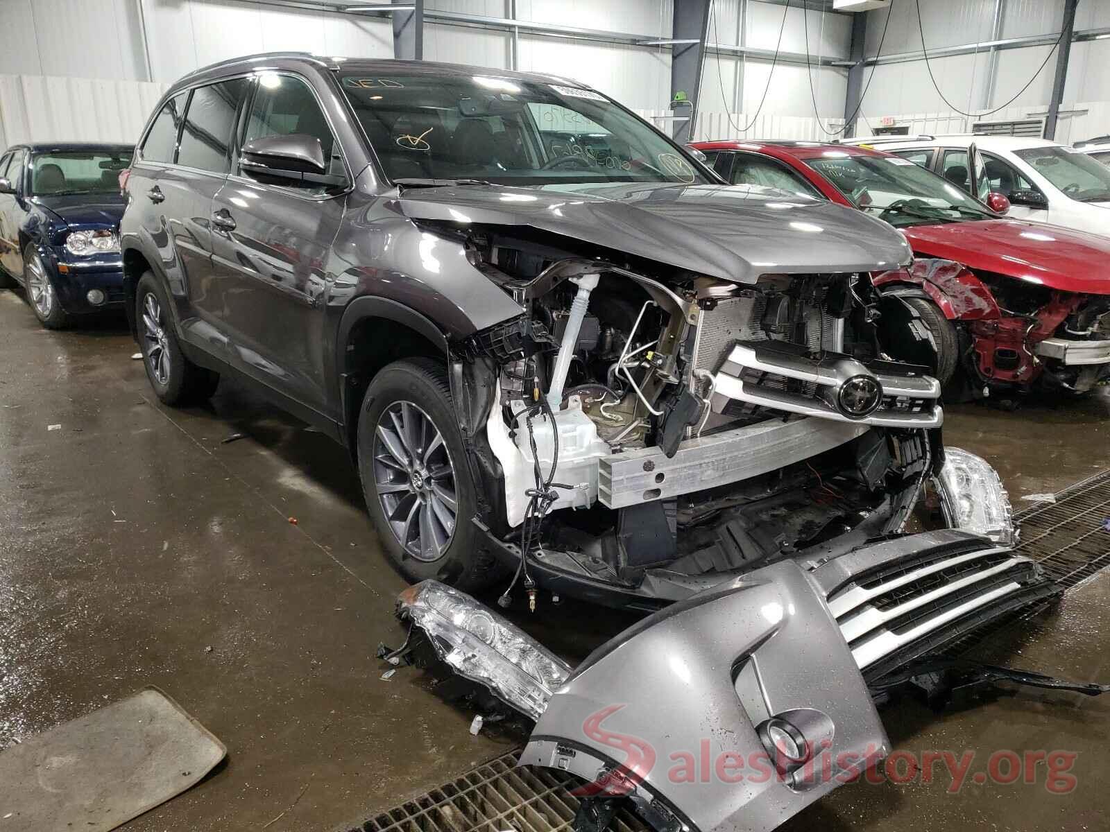 5TDJZRFH9KS609342 2019 TOYOTA HIGHLANDER