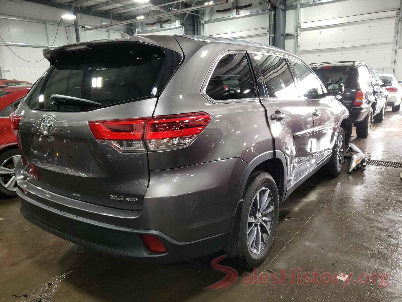 5TDJZRFH9KS609342 2019 TOYOTA HIGHLANDER