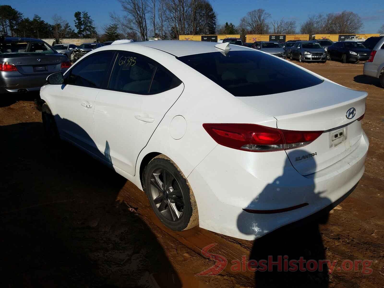 5NPD84LF7HH135735 2017 HYUNDAI ELANTRA