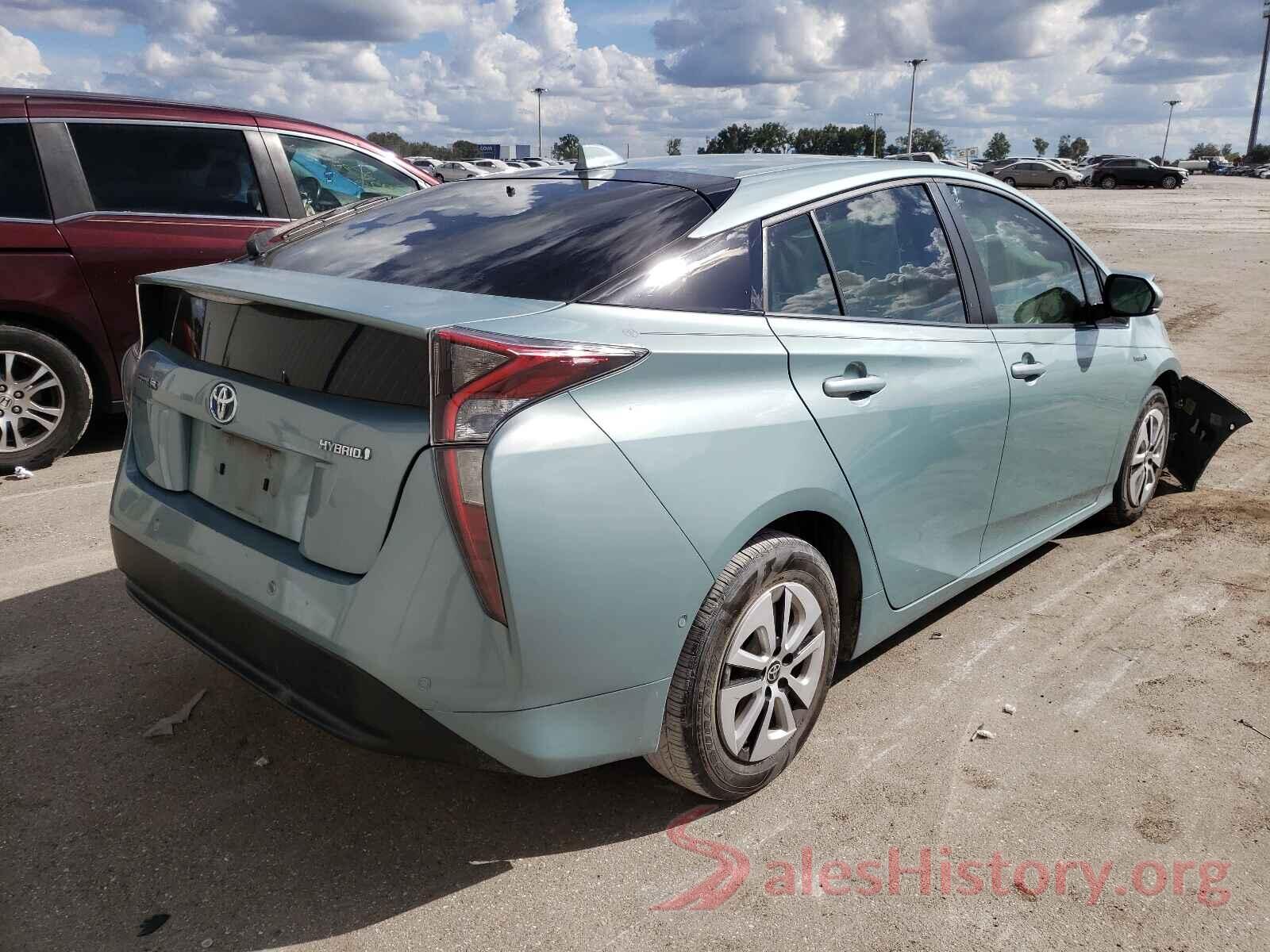 JTDKARFU5G3021066 2016 TOYOTA PRIUS